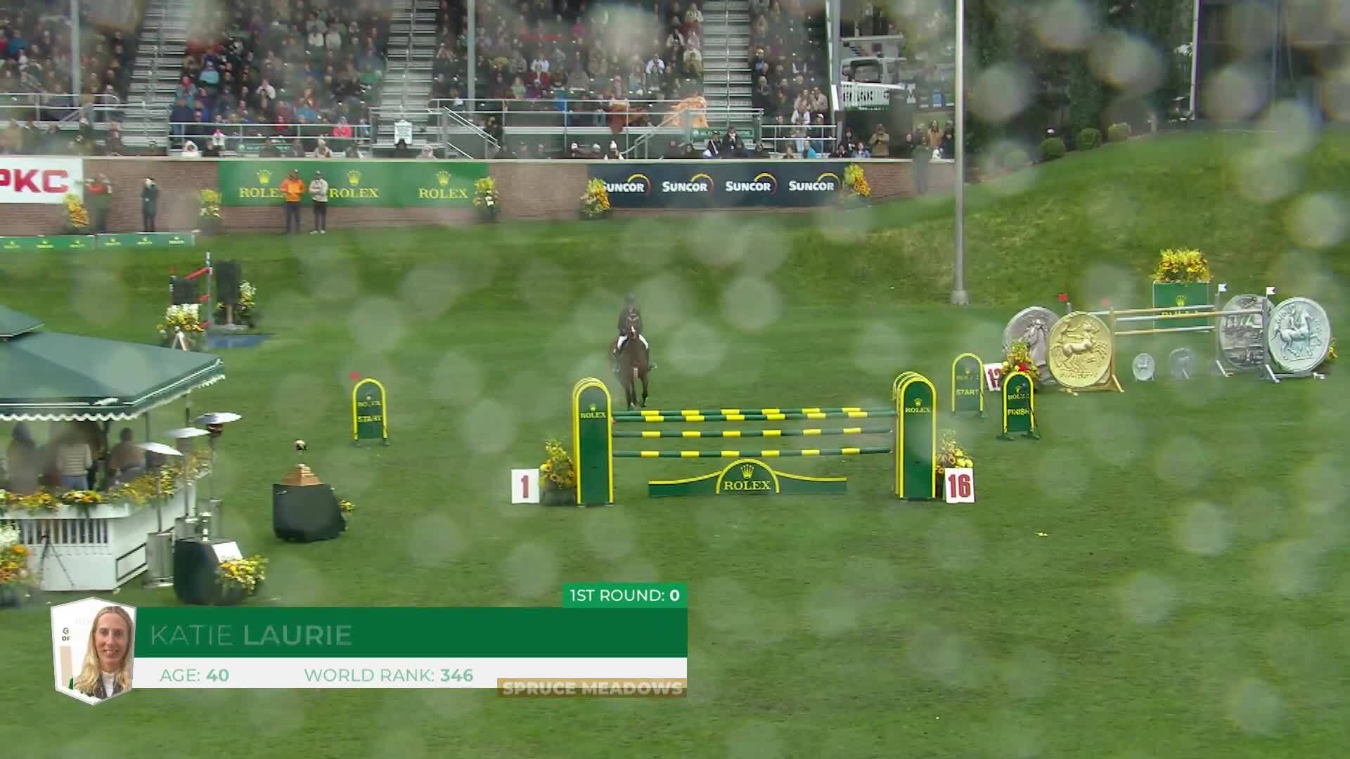 Katie Laurie with Django II - CSIO5* Spruce Meadows 'Masters' 2026 - Round 2