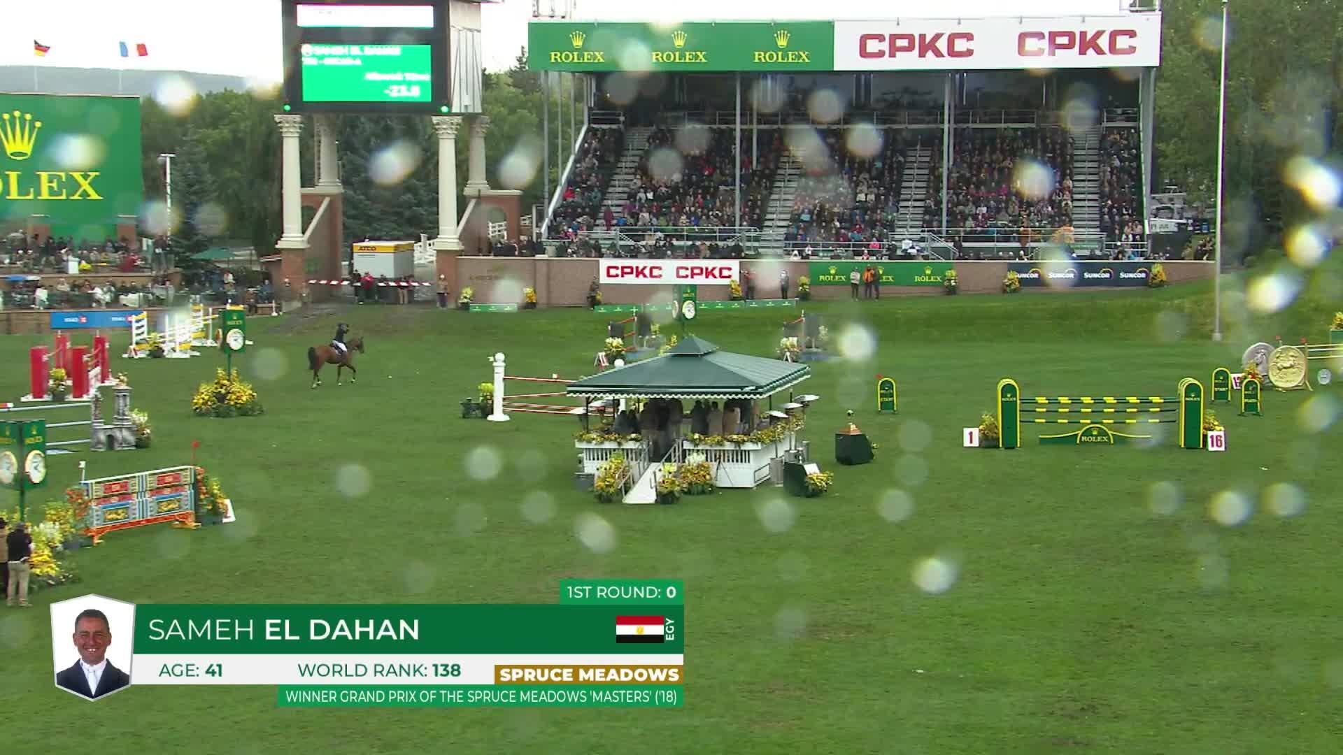 Sameh El Dahan with Oscar-a - CSIO5* Spruce Meadows 'Masters' 2026 - Round 2