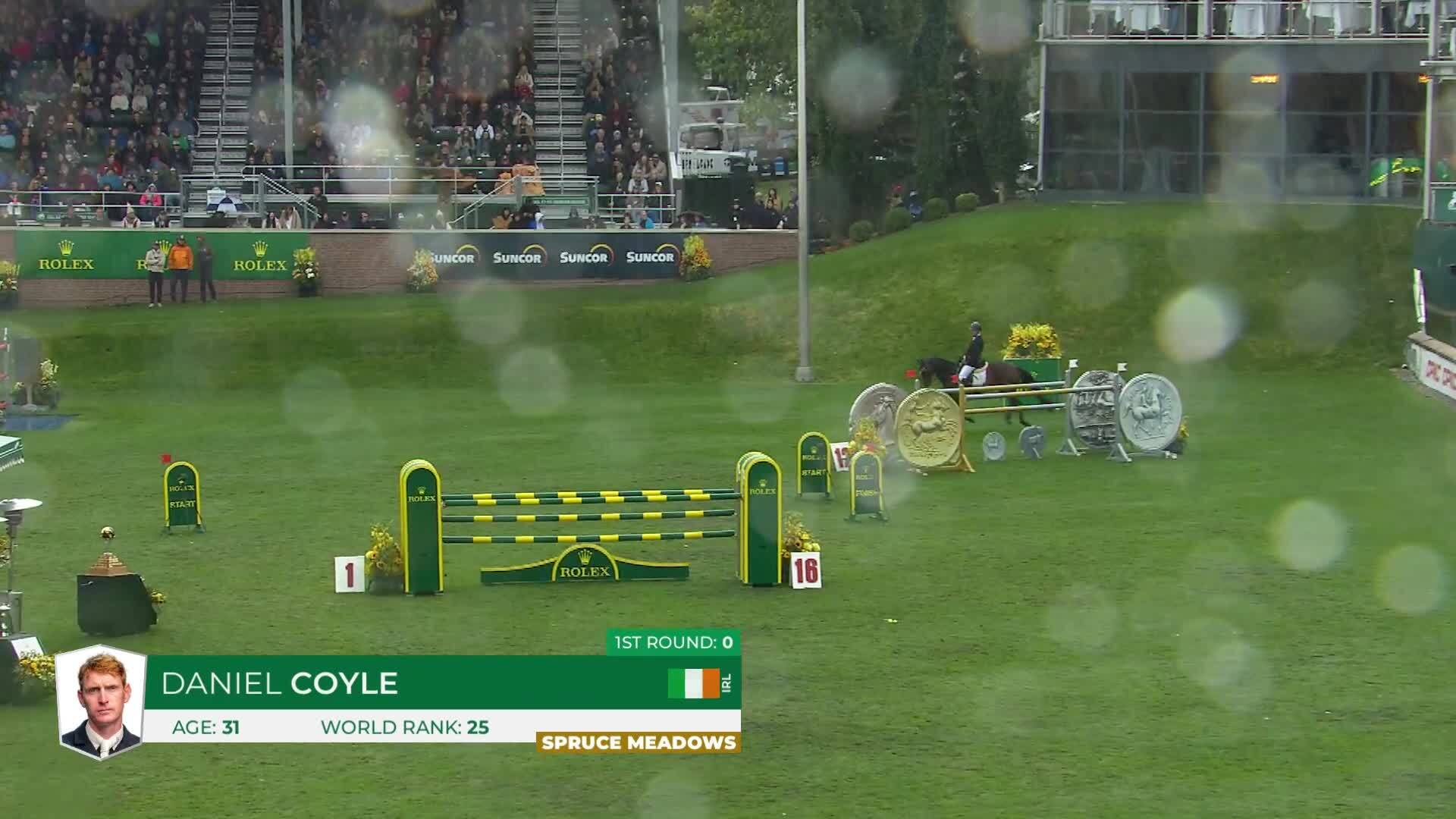Daniel Coyle with Farrel - CSIO5* Spruce Meadows 'Masters' 2026 - Round 2