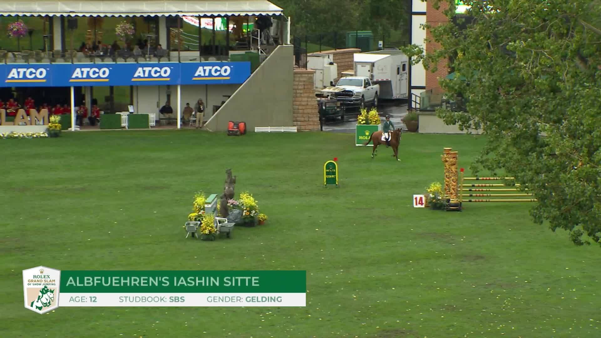 Steve Guerdat with Albfuehren's Iashin Sitte - CSIO5* Spruce Meadows 'Masters' 2026 - Jump-off