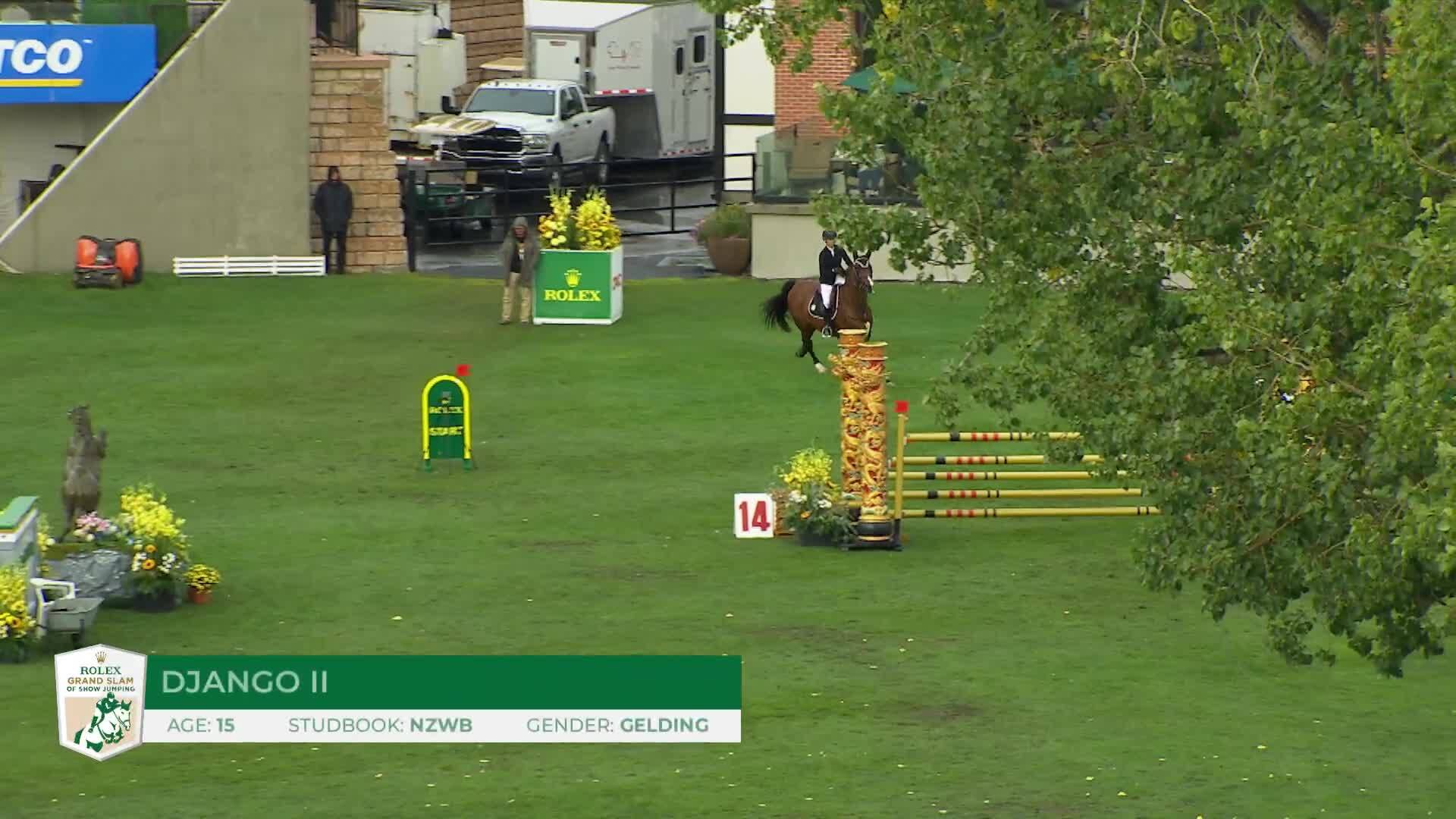 Katie Laurie with Django II - CSIO5* Spruce Meadows 'Masters' 2026 - Jump-off