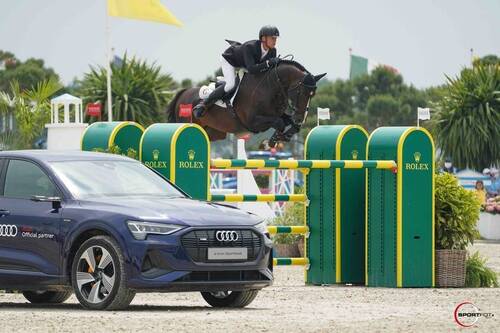 Jérôme Guery & Quel Homme de Hus at Knokke Hippique (Photo: Sportfot)
