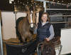 Emma Uusi-Simola, groom de Steve Guerdat avec Albfuehren's Bianca (Photo: Rolex Grand Slam / Kit Houghton)