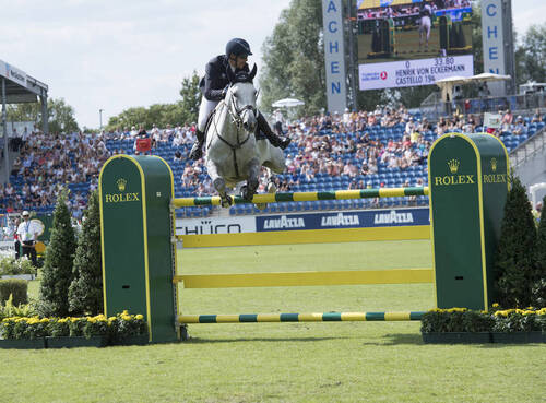 Henrik VON ECKERMANN sur Castello 194 (Photo: Rolex / Kit Houhgton)