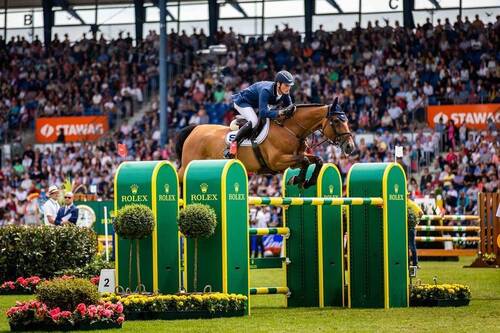 Daniel Deusser et Killer Queen VDM (Photo: Rolex Grand Slam / Ashley Neuhof)