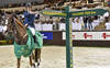 Pedro Veniss riding Quabri de l'Isle winner. 