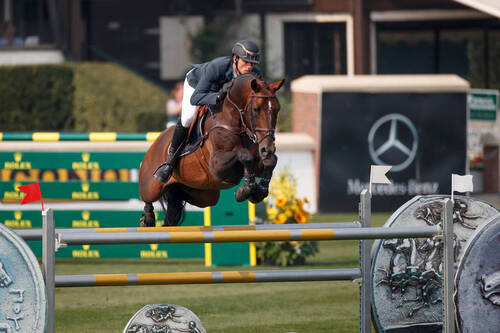 Grégory Wathelet und „Eldorado van het Vijverhof” im “Cana Cup” bei den Spruce Meadows ‘Masters’ 2017
