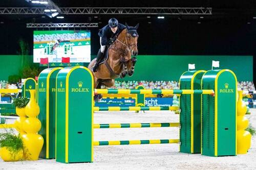 Max Kuhner and Elektric Blue P (Photo: The Dutch Masters / DigiShots)