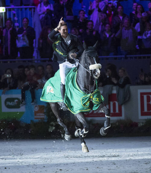 Steve Guerdat sur Alamo (Photo: Rolex Grand Slam / Kit Houghton)