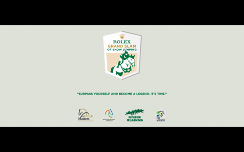 Campagne promotionnelle du Rolex Grand Slam