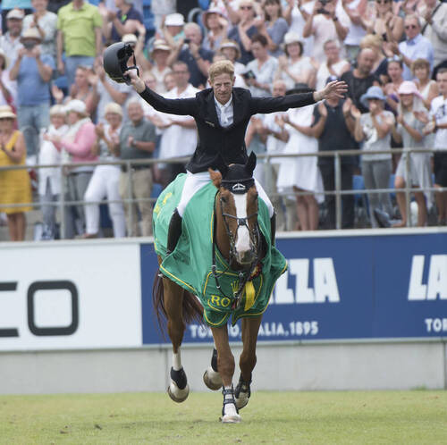Marcus EHNING et Pret A Tout (Photo: Rolex / Kit Houhgton)