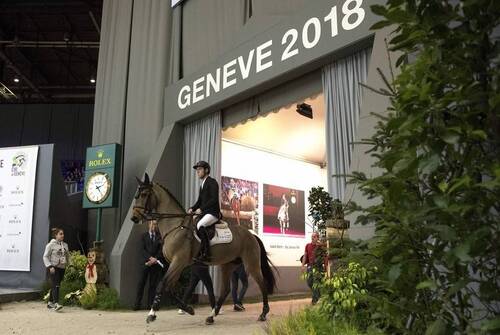 Scott Brash et Ursula XII (Photo: Rolex Grand Slam / Kit Houghton)