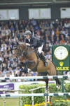 Nick Skelton avec Big Star - vainqueurs dans le Grand Prix du Rolex Grand Slam of Show Jumping d'Aix-la-Chapelle le 30 juin 2013.