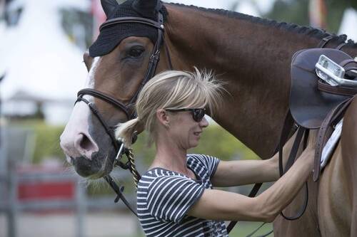 Anu Harrila Groom de Meredith Michaels-Beerbaum (Photo: Rolex / Kit Houghton)
