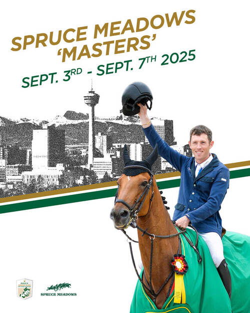 Die besten Reiter der Welt beim Spruce Meadows `Masters` Turnier 2025  