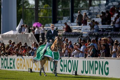 Daniel Coyle riding Farrel - Rolex Grand Slam/Ashley Neuhof