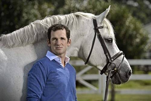Philipp Weishaupt avec LB Convall. (Picture: Rolex Grand Slam of Show Jumping/Holger Schupp).