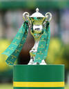 The picture enclosed shows the Rolex Grand Slam trophy (picture: Rolex Grand Slam of Show Jumping/Andreas Steindl).