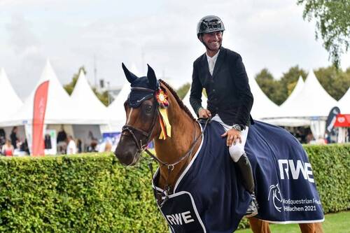 Nicolas Delmotte and Urvoso du Roch (Photo: Rolex Grand Slam / Peggy Schröder)