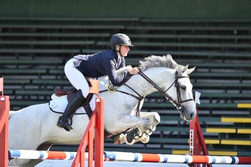 Hannah Rajotte and Patronusin (Photo: Spruce Meadows Media / Mike Sturk)