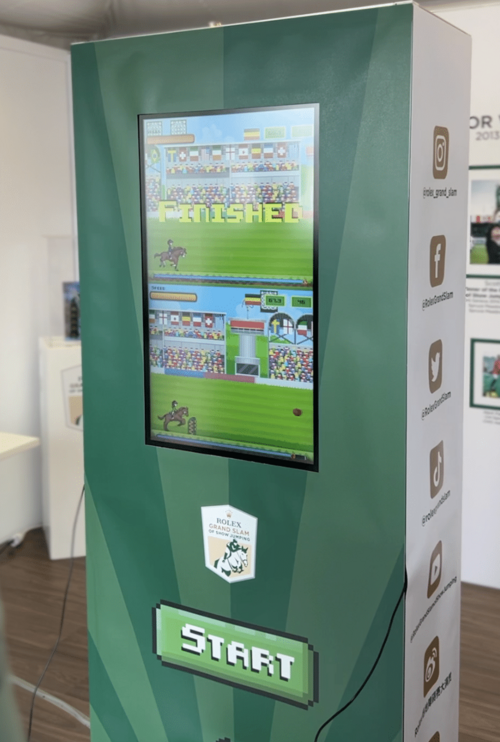  Jeux Vidéo Retro au Rolex Grand Slam